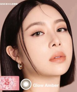 Bausch + Lomb Lacelle Monthly Color Disposable Lenses 14 Bausch + Lomb Lacelle Monthly Glow Amber Color