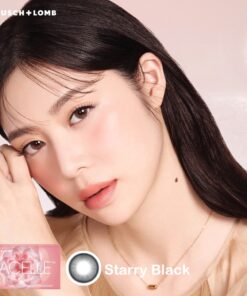 Bausch + Lomb Lacelle Monthly Color Disposable Lenses 12 Bausch + Lomb Lacelle Monthly Starry Black