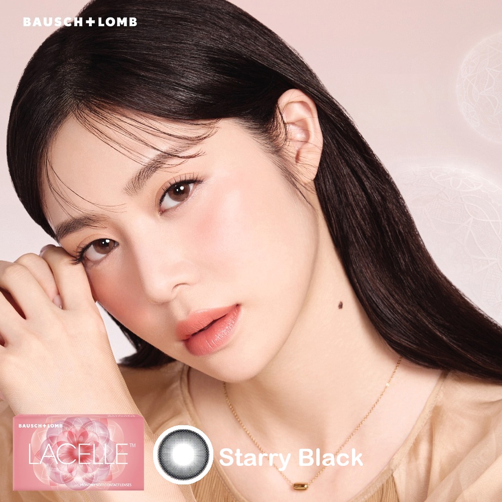 Bausch + Lomb Lacelle Monthly Color Disposable Lenses 5 Bausch + Lomb Lacelle Monthly Starry Black