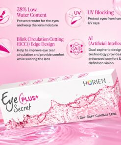 Horien Eye Secret Plus 1-Day Contact Lenses