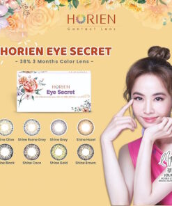 Horien Eye Secret 3-Month Color Disposable Cosmetic Lenses 7 Horien Eye Secret 3-Month Colored Cosmetic Contact Lenses