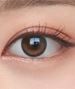 Olens Glowy Natural Mocha Brown Monthly Coloured Contact Lenses 9 Olens Glowy Natural Mocha Brown