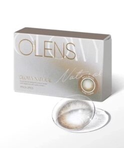 Olens Glowy Natural Mocha Brown Monthly Coloured Contact Lenses 15 Olens Glowy Natural Mocha Brown Monthly Color Lenses